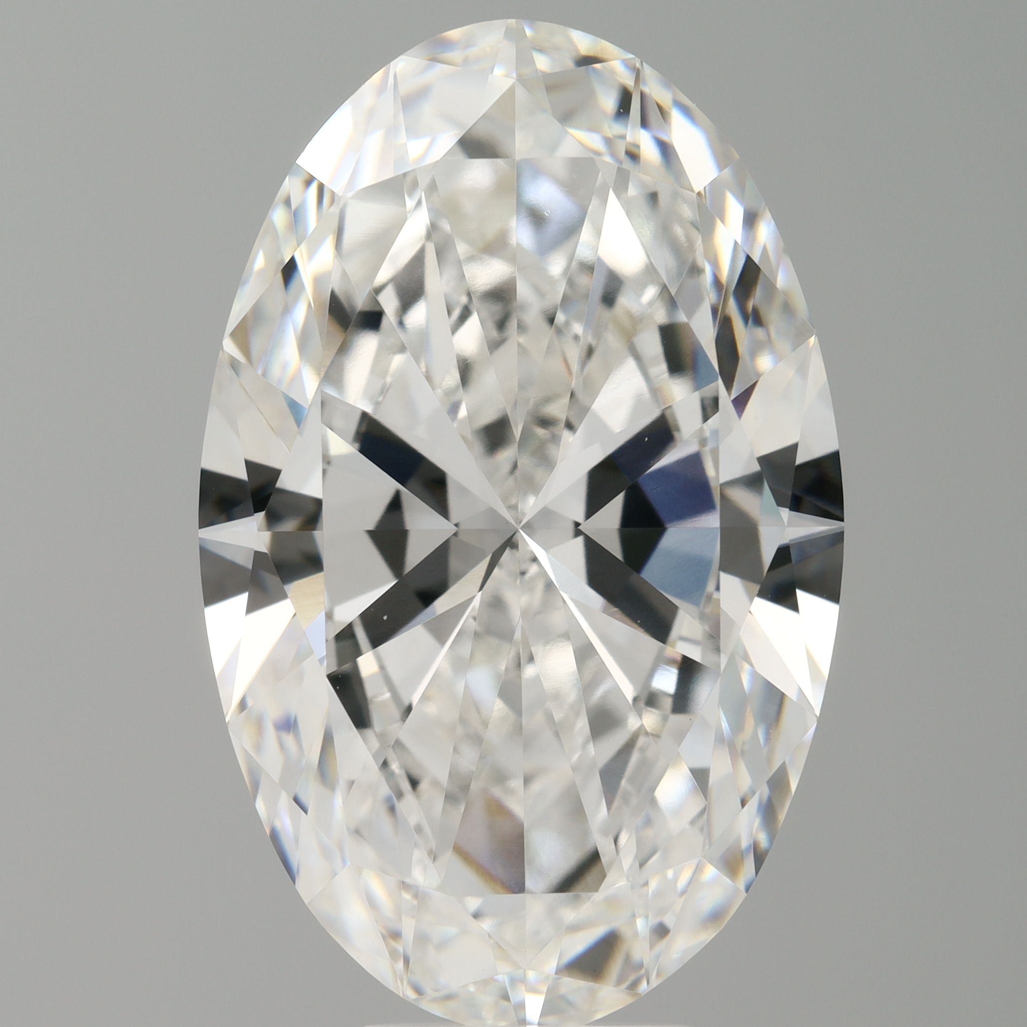 8.57 ct. oval Lab Grown Diamond front image