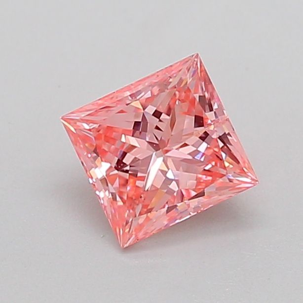0.71 CT Fancy Vivid Pink PRINCESS