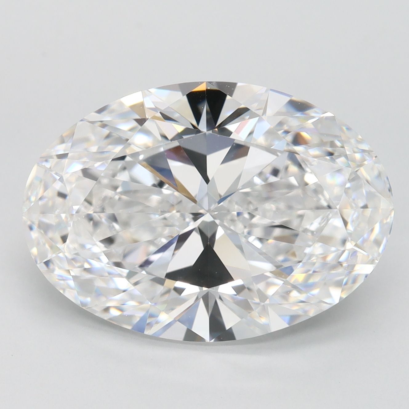5.31 ct. oval Lab Grown Diamond front image
