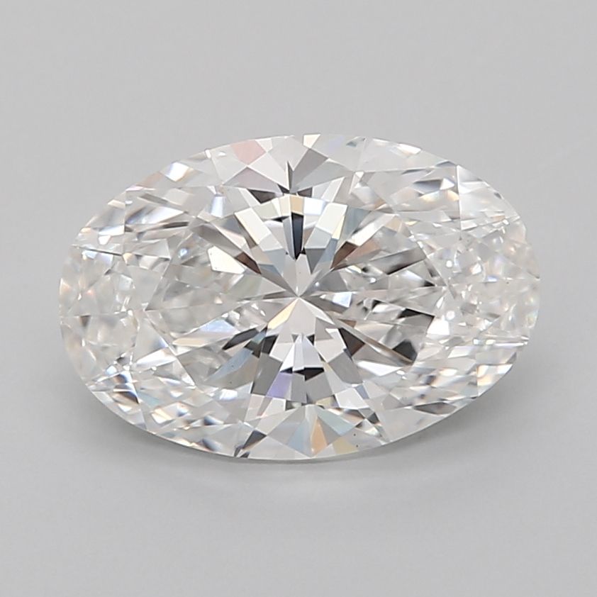 3.02 ct. oval Lab Grown Diamond front image