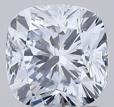 1.71 ct lab-grown Cushion brilliant Diamond