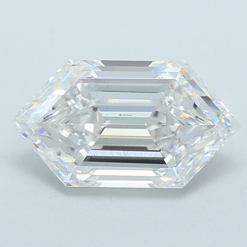 4.03 ct lab-grown Hexagonal Diamond