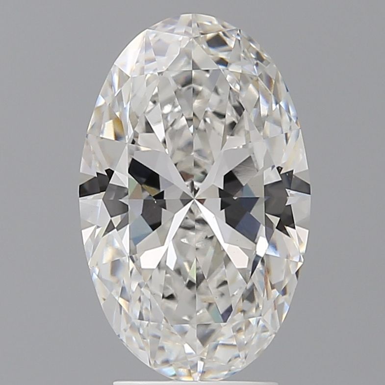 3.58 ct. oval Lab Grown Diamond front image
