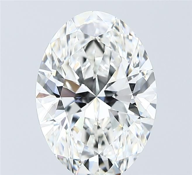 3.09 ct. oval Lab Grown Diamond front image