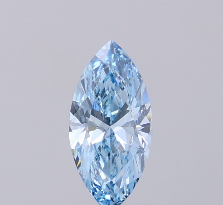 1.0 CT Fancy Vivid Blue MARQUISE