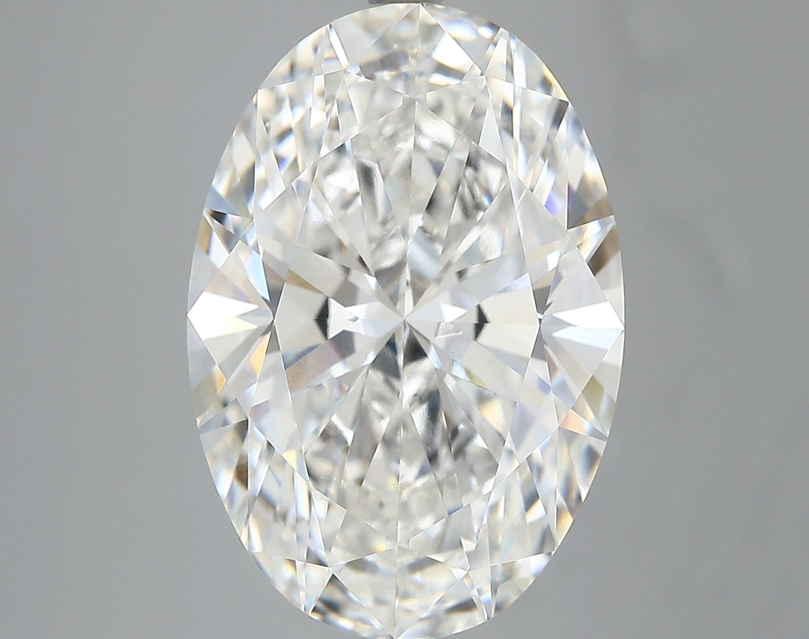 8.08 ct. oval Lab Grown Diamond front image
