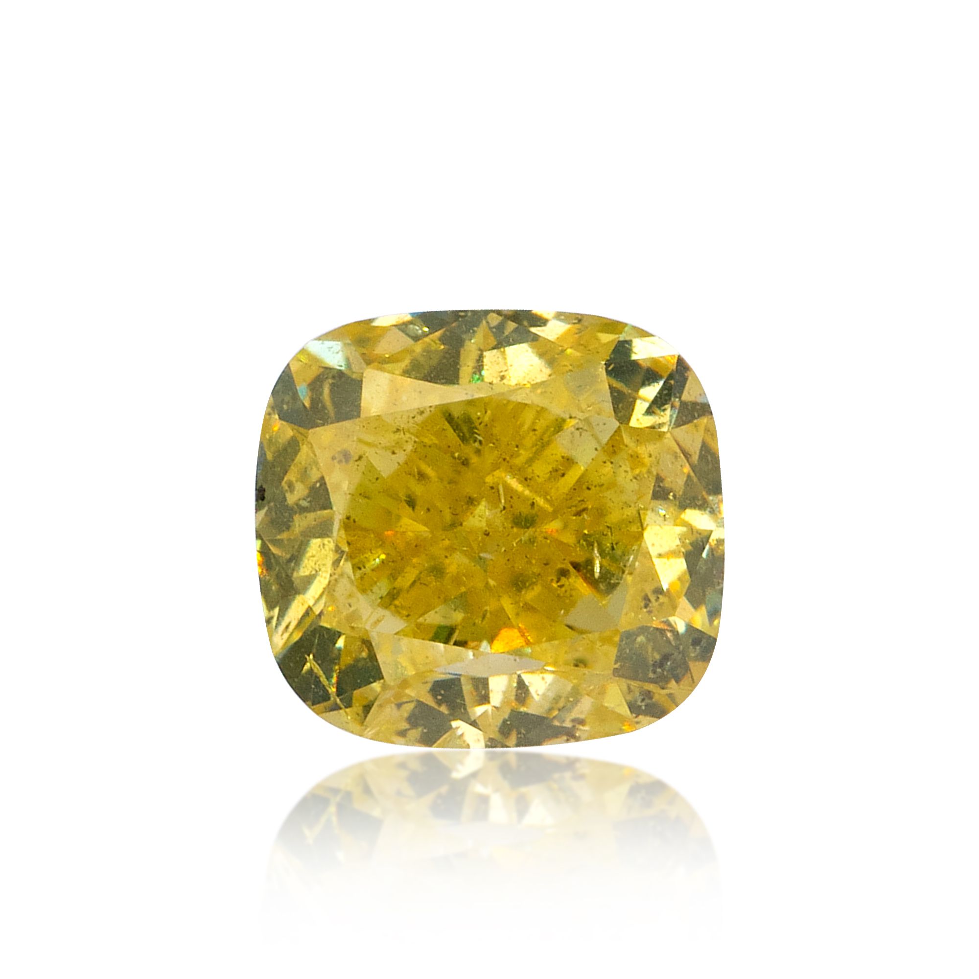 Diament 0.6 ct Fancy Intense Yellow/