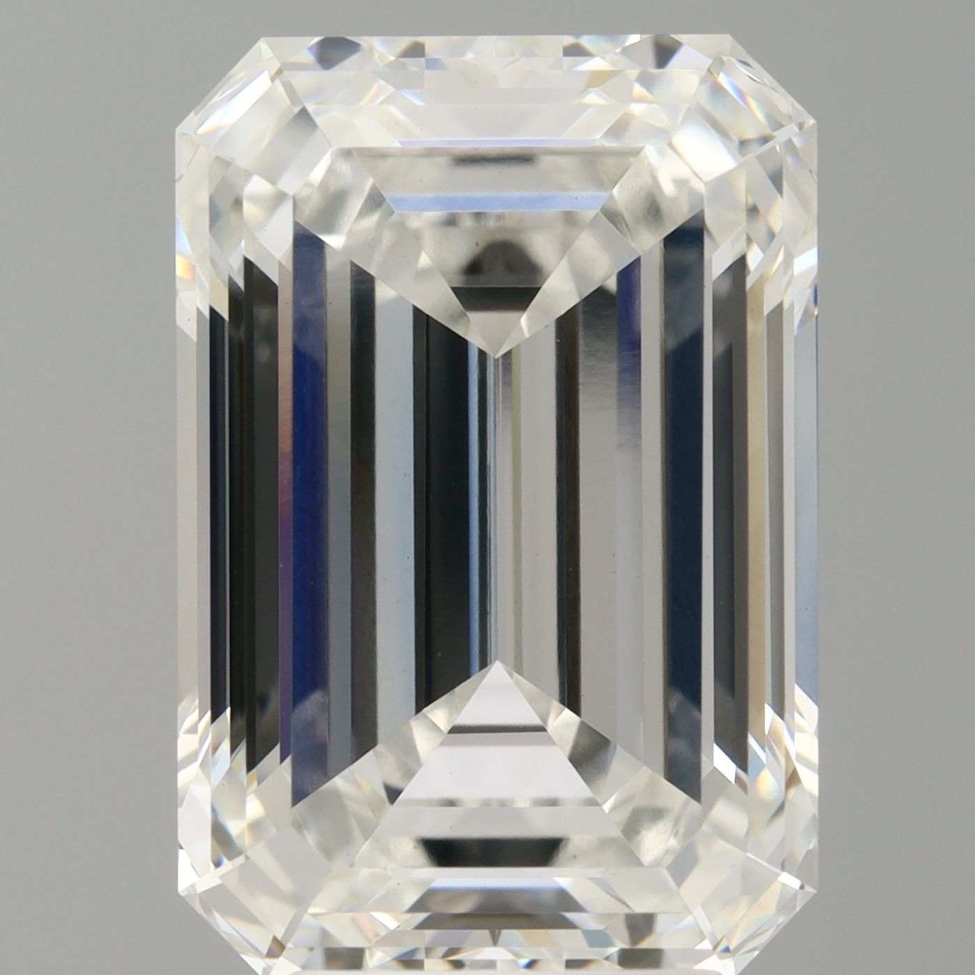 6.09 ct. emerald Lab Grown Diamond front image