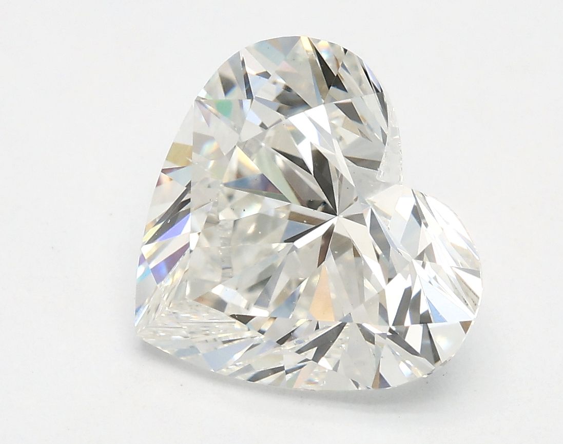 2.63 ct. heart Lab Grown Diamond front image