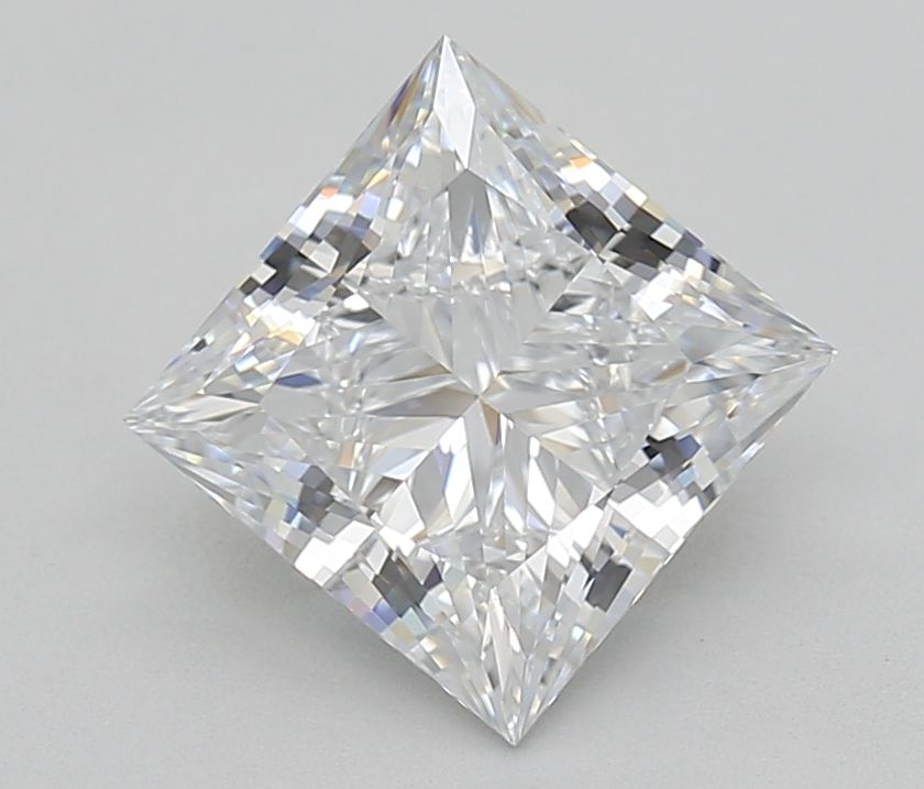 3.02 ct. princess Lab Grown Diamond front image