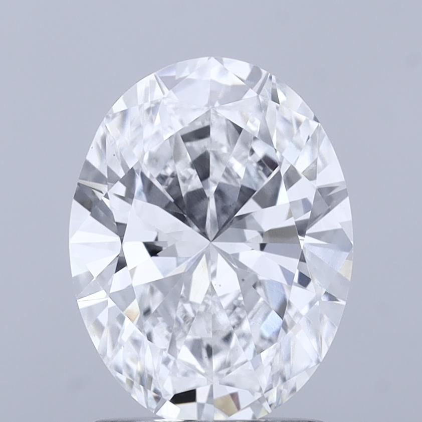 1.50 ct. oval Lab Grown Diamond front image