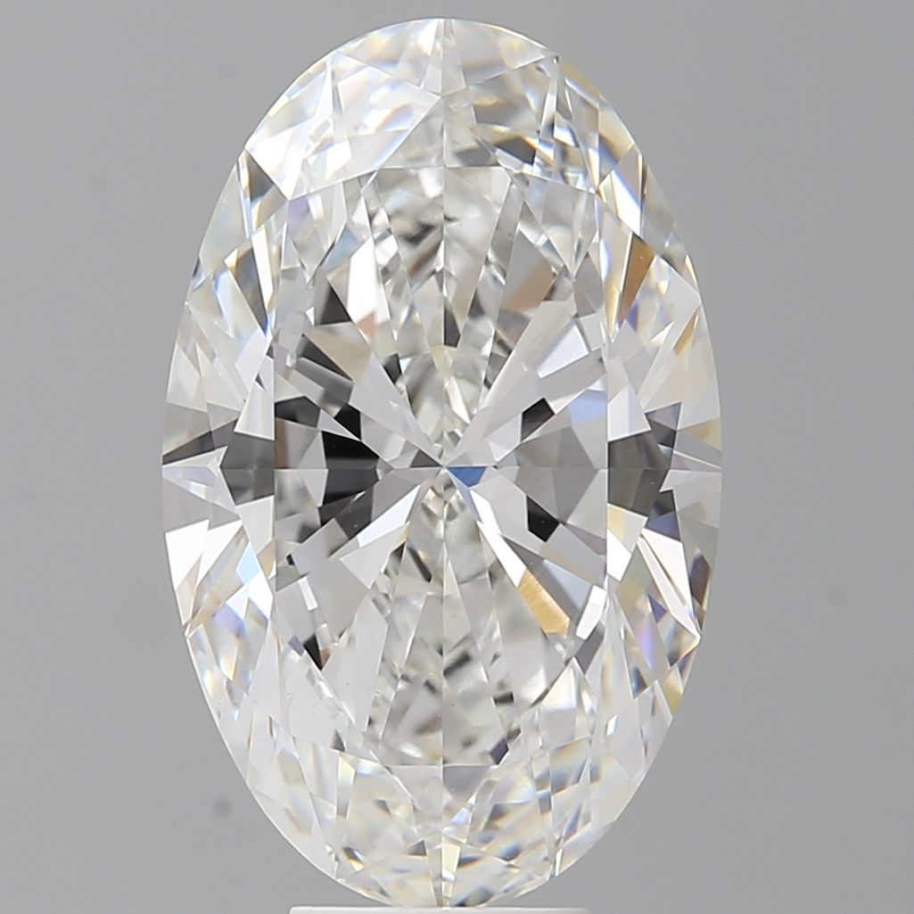 8.09 ct. oval Lab Grown Diamond front image