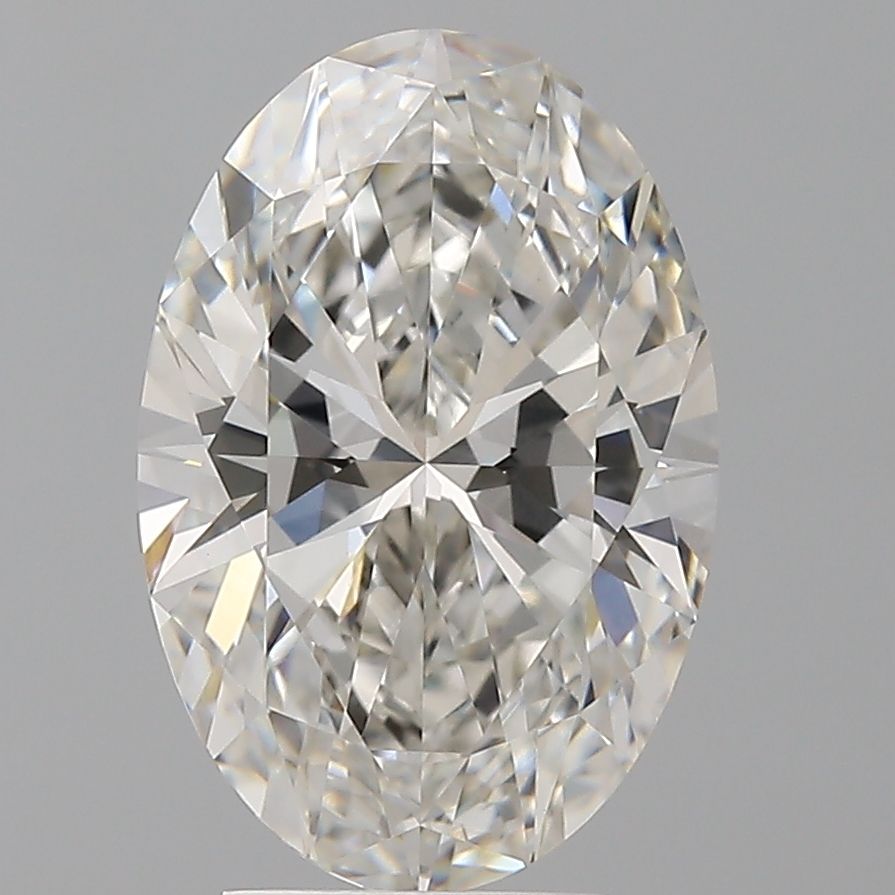 4.08 ct. oval Lab Grown Diamond front image