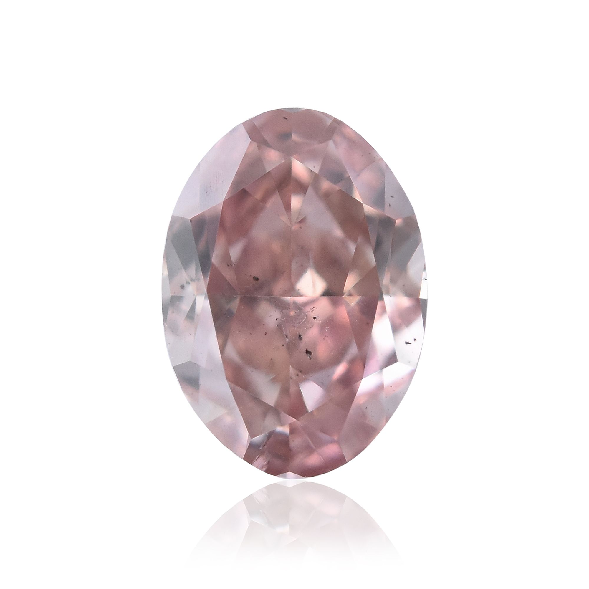 Diament 0.35 ct Fancy Orangey Pink/SI2