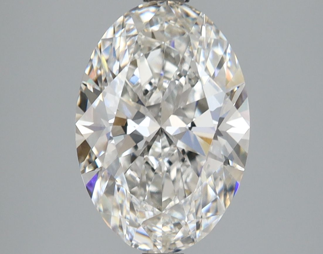 3.07 ct. oval Lab Grown Diamond front image
