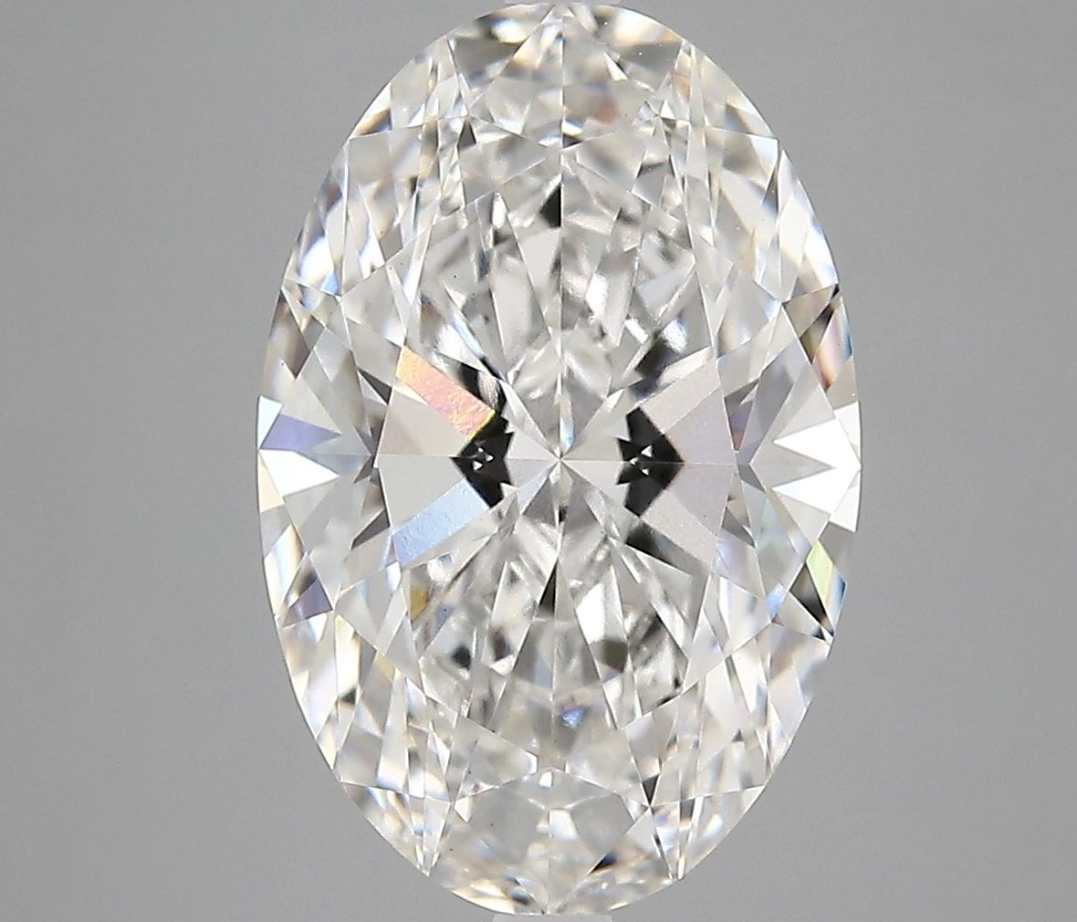 5.05 ct. oval Lab Grown Diamond front image