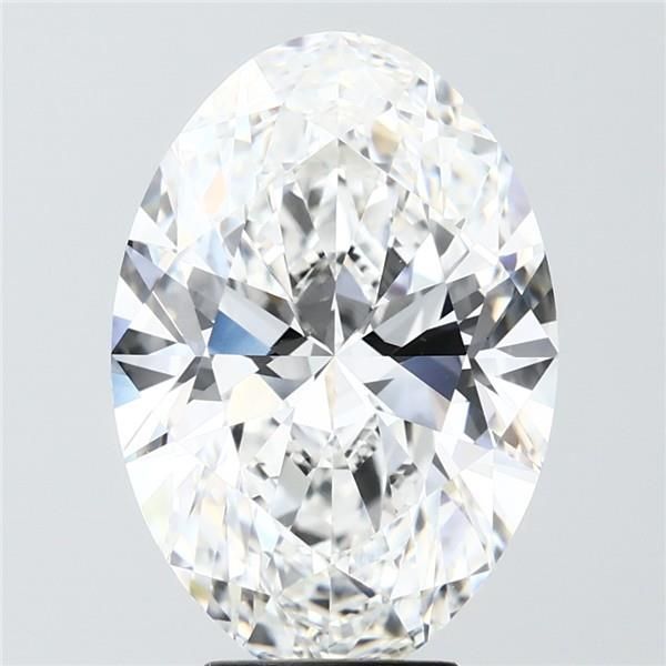 6.02 ct. oval Lab Grown Diamond front image