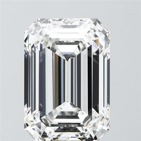 4.06 ct. emerald Lab Grown Diamond front image
