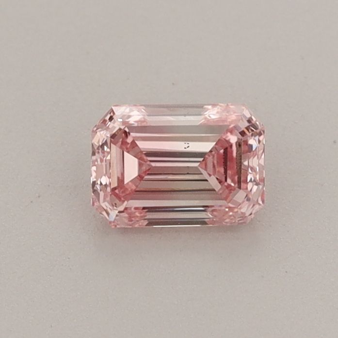 0.41 CT Fancy Intense Pink EMERALD