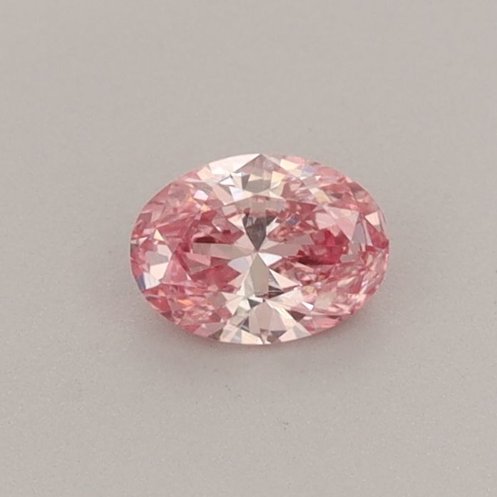 0.25 CT Fancy Vivid Pink OVAL