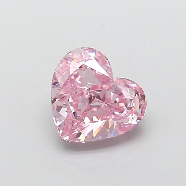 1.45 CT Fancy Intense Pink HEART