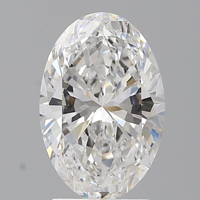 2.54 ct. oval Lab Grown Diamond front image