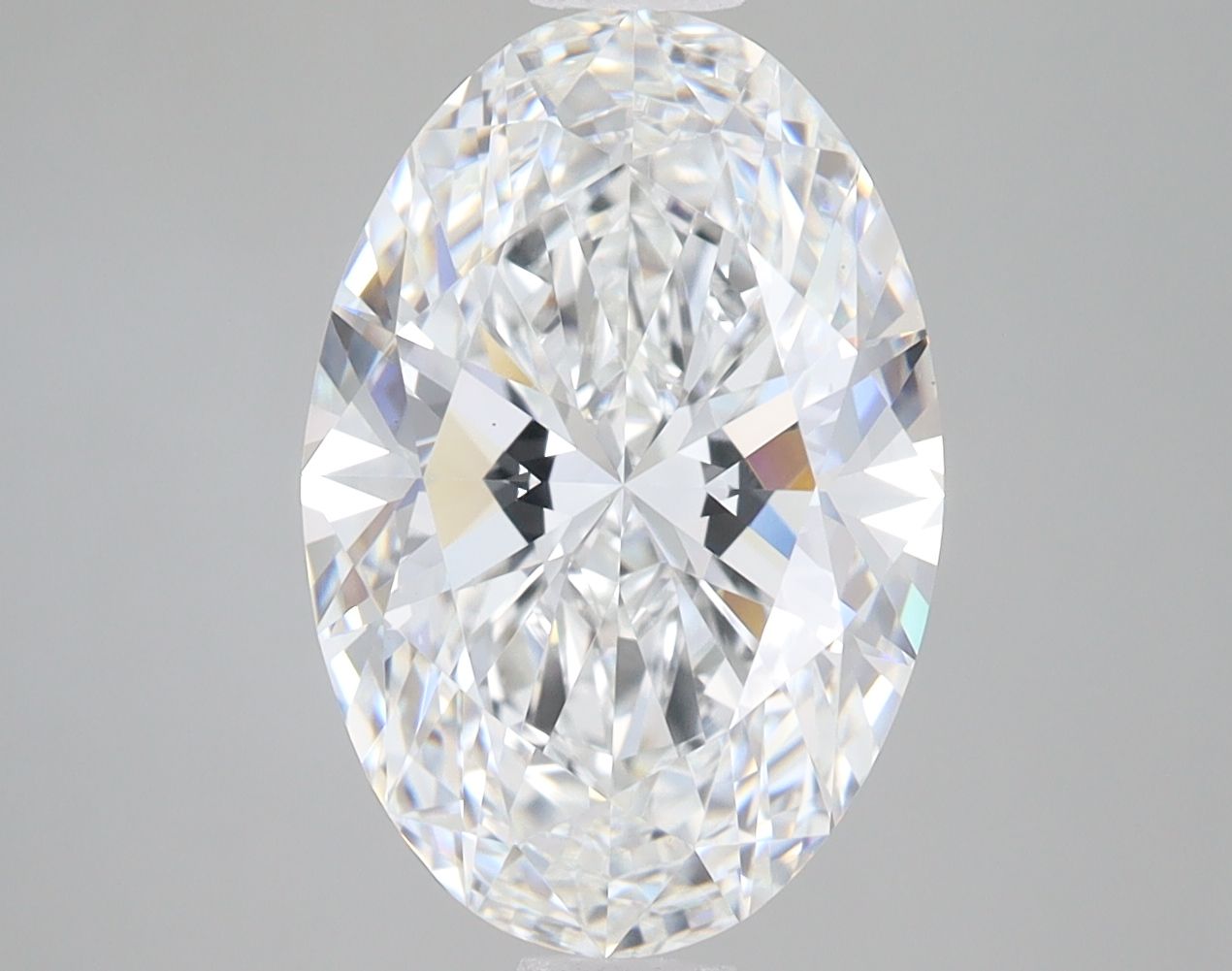 4.32 ct. oval Lab Grown Diamond front image