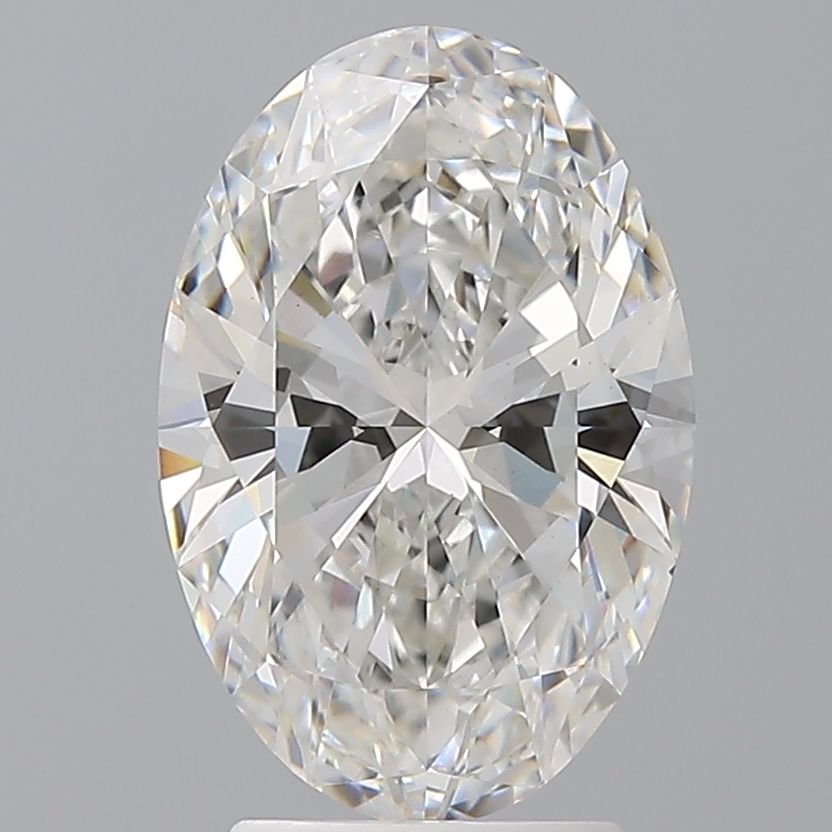 3.08 ct. oval Lab Grown Diamond front image