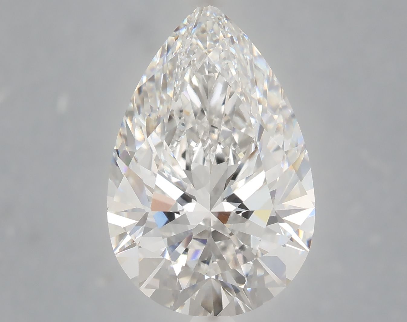 6.10 ct. pear Lab Grown Diamond front image