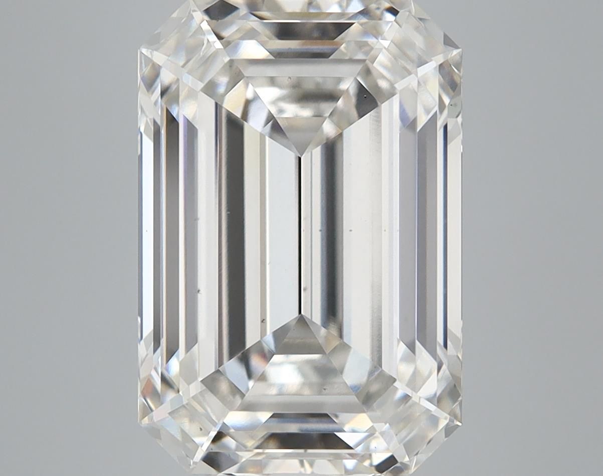7.02 ct. emerald Lab Grown Diamond front image