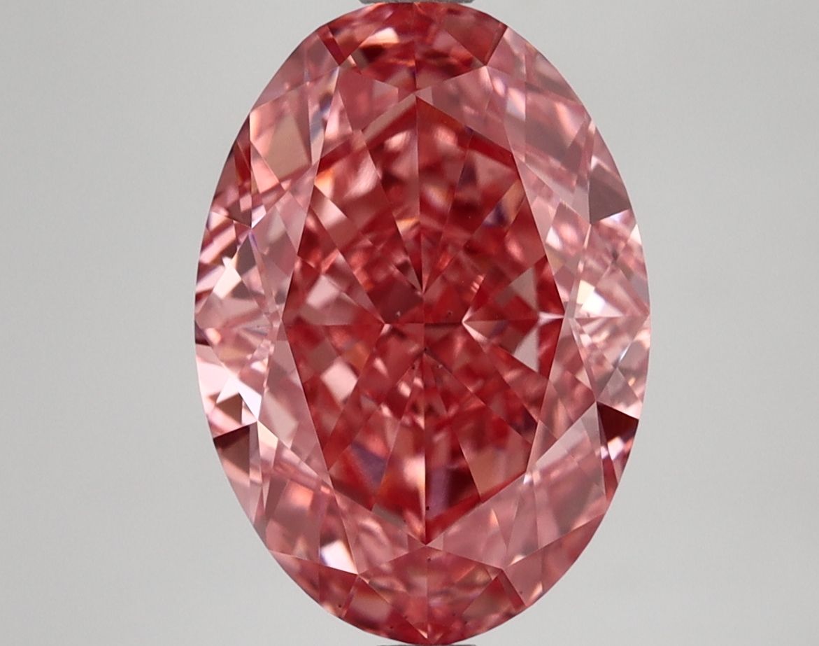 5.04 ct. oval Lab Grown Diamond front image