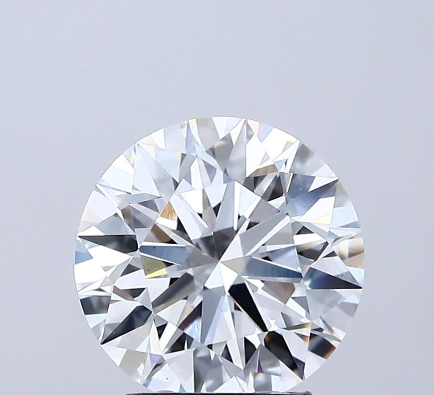2.57 ct. round Lab Grown Diamond front image