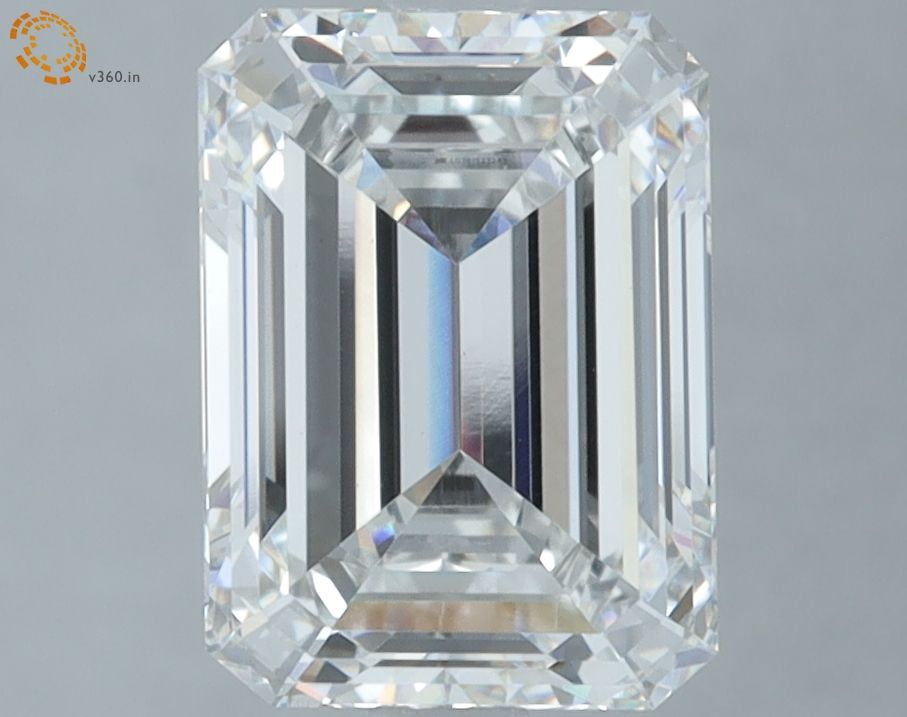 3.04 ct. emerald Lab Grown Diamond front image