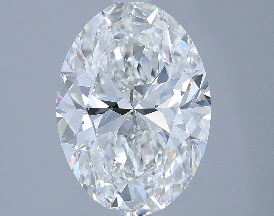 2.95 ct. oval Lab Grown Diamond front image