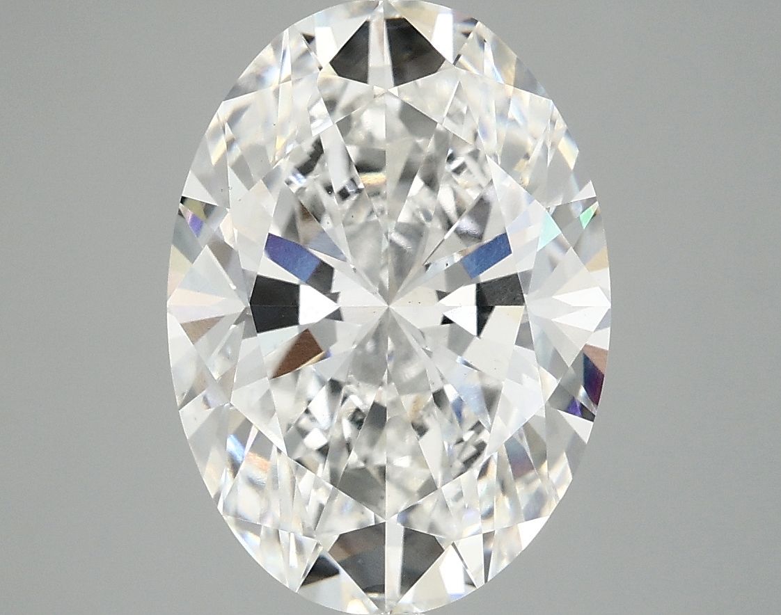 5.04 ct. oval Lab Grown Diamond front image