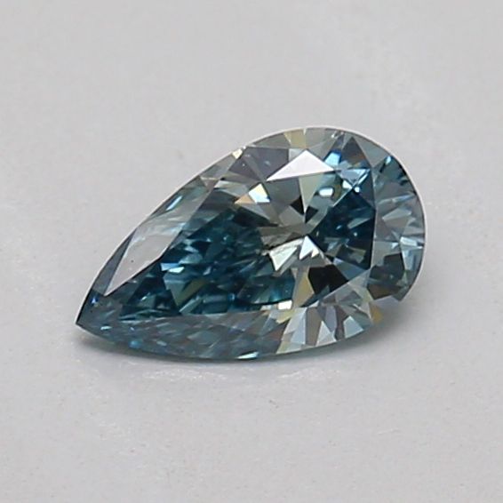0.18 CT Fancy Vivid Gray Blue PEAR