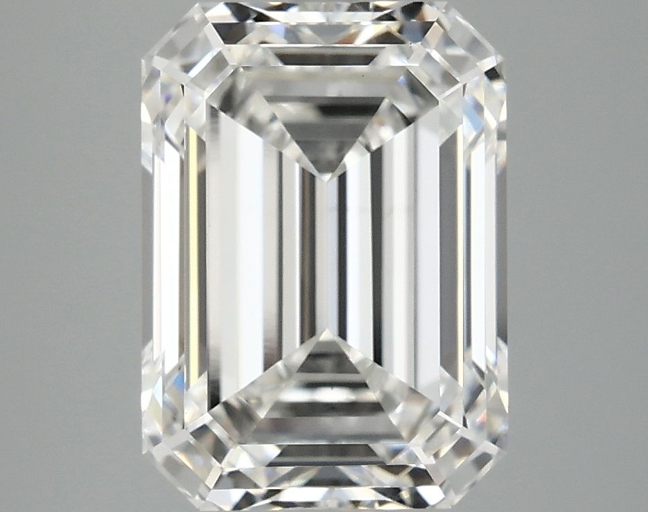 4.10 ct. emerald Lab Grown Diamond front image