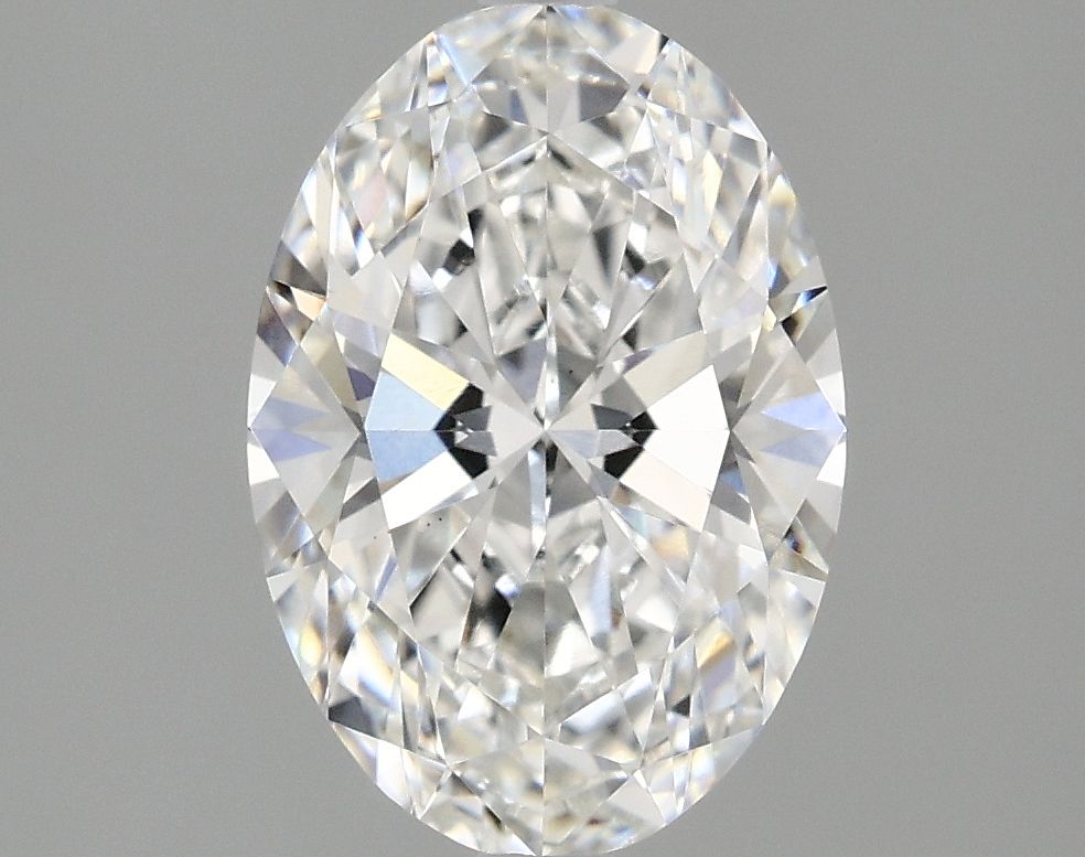 1.35 ct. oval Lab Grown Diamond front image