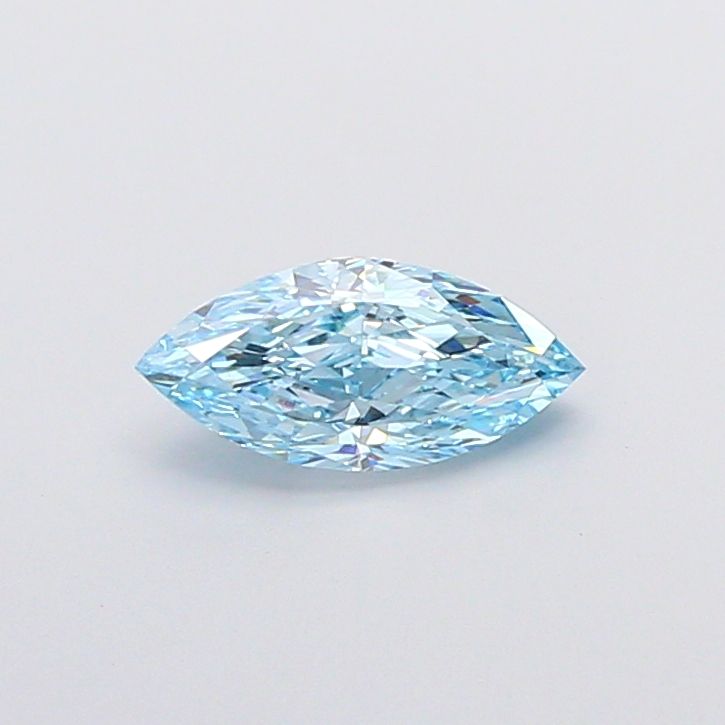1.31 CT Fancy Vivid Blue MARQUISE