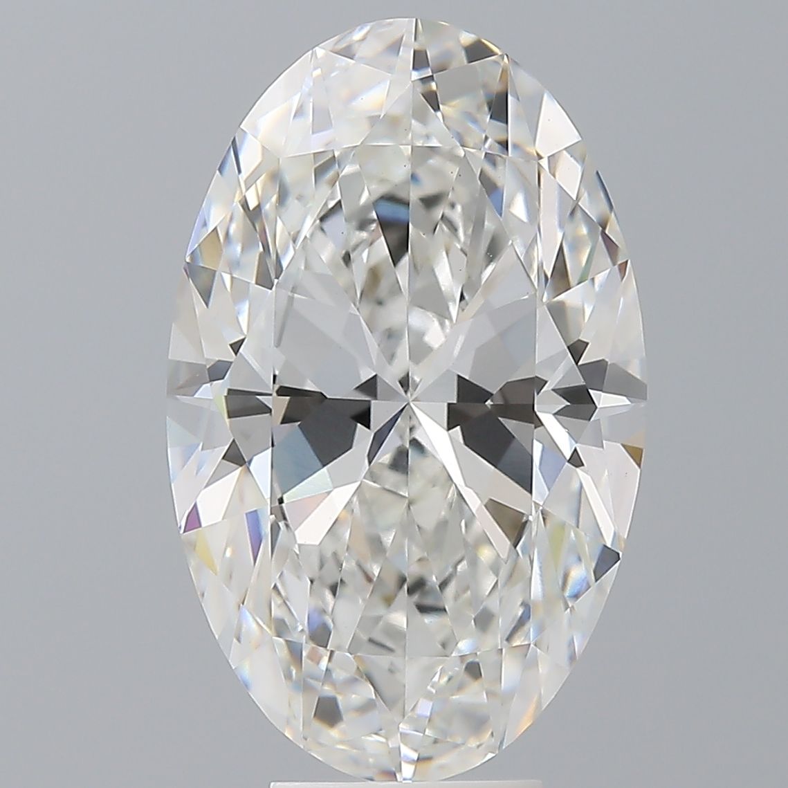7.08 ct. oval Lab Grown Diamond front image