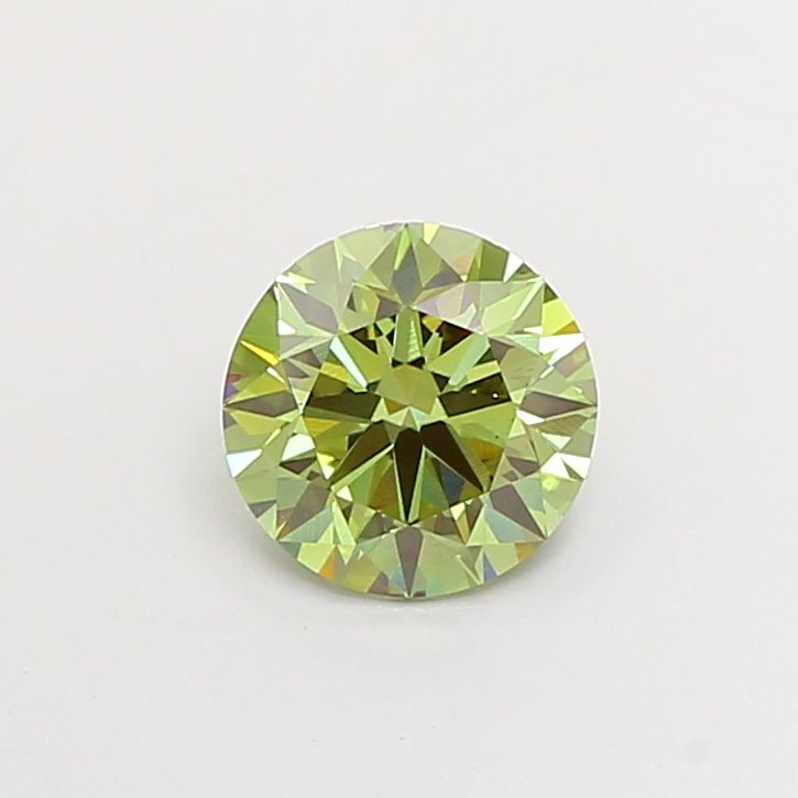 2.0 CT Fancy Vivid Green ROUND