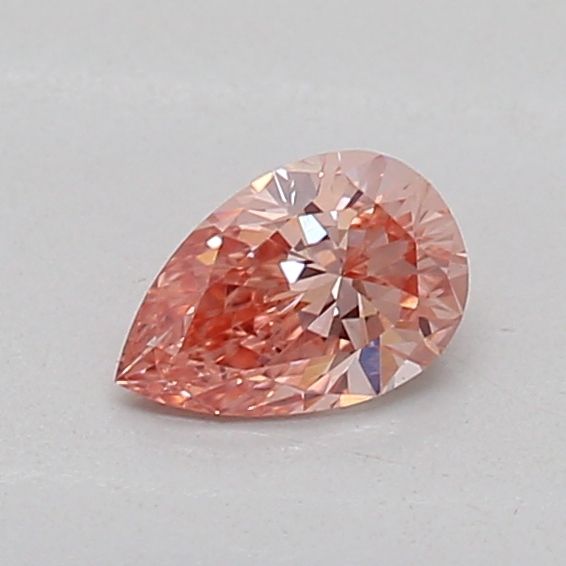 0.19 CT Fancy Vivid Pink PEAR