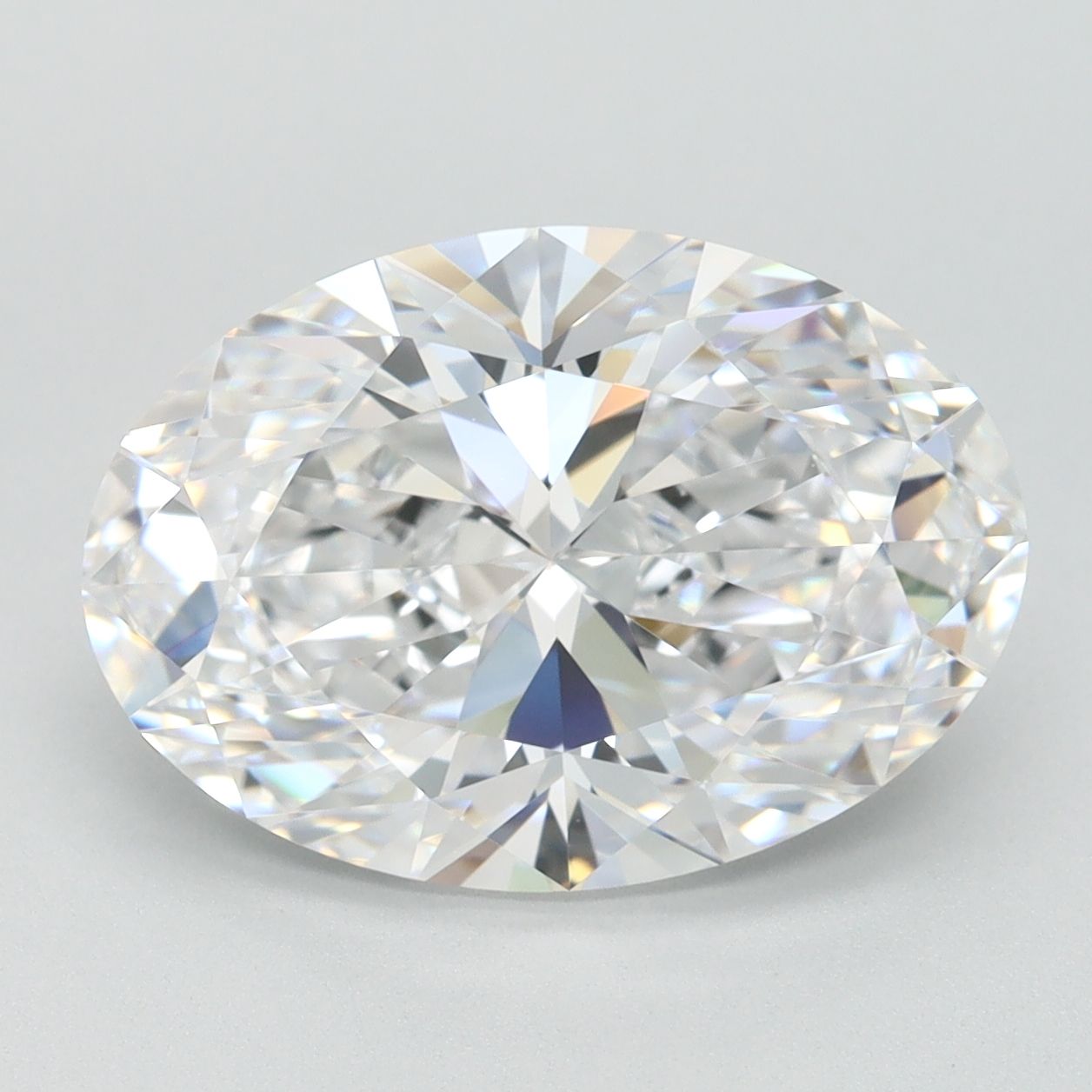 4.14 ct. oval Lab Grown Diamond front image