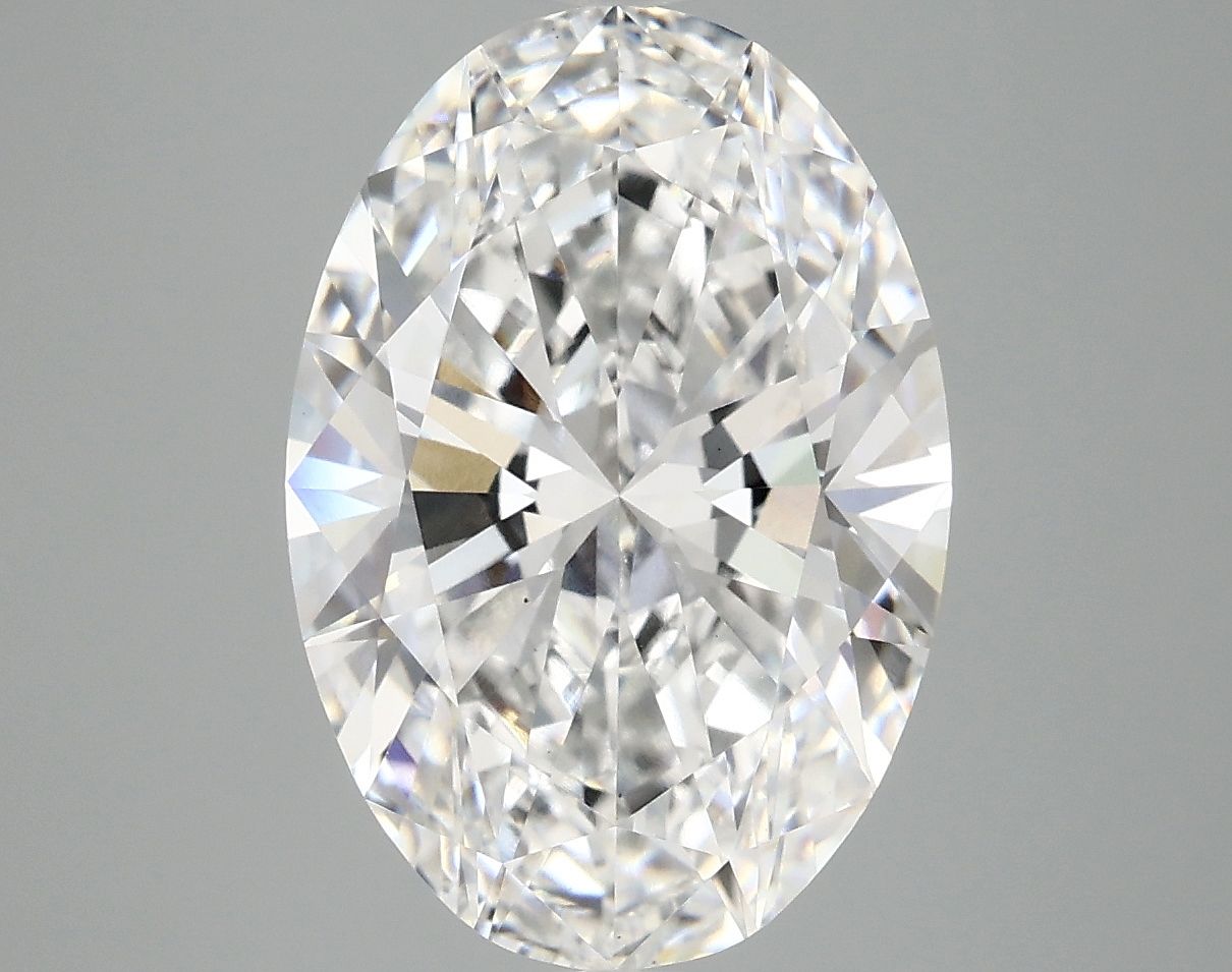 5.04 ct. oval Lab Grown Diamond front image