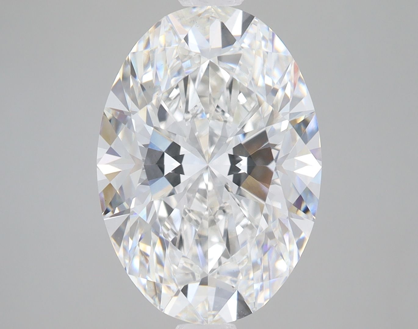 5.09 ct. oval Lab Grown Diamond front image