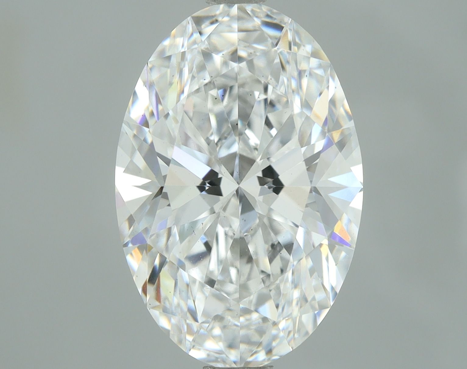 3.13 ct. oval Lab Grown Diamond front image