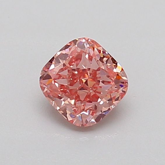 0.48 CT Fancy Intense Pink CUSHION MODIFIED