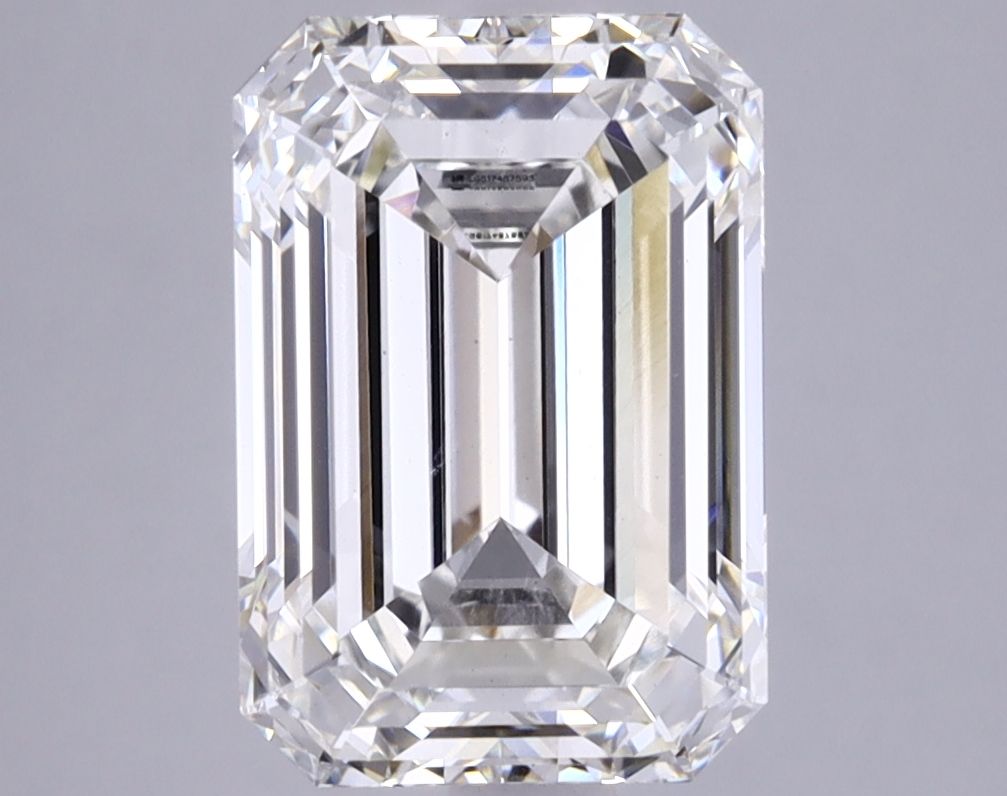 3.66 ct. emerald Lab Grown Diamond front image