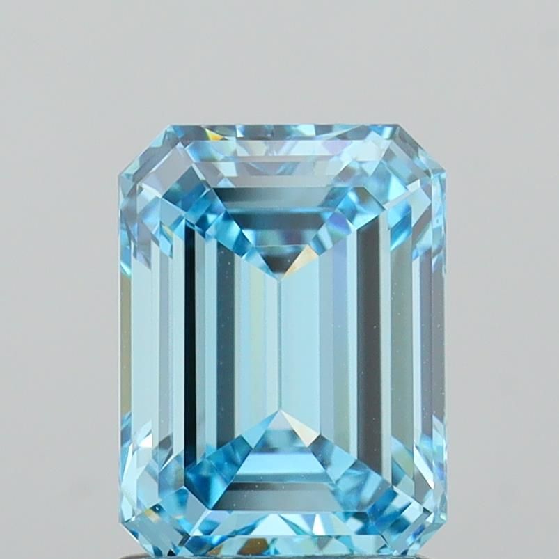 1.79 CT Fancy Vivid Blue EMERALD