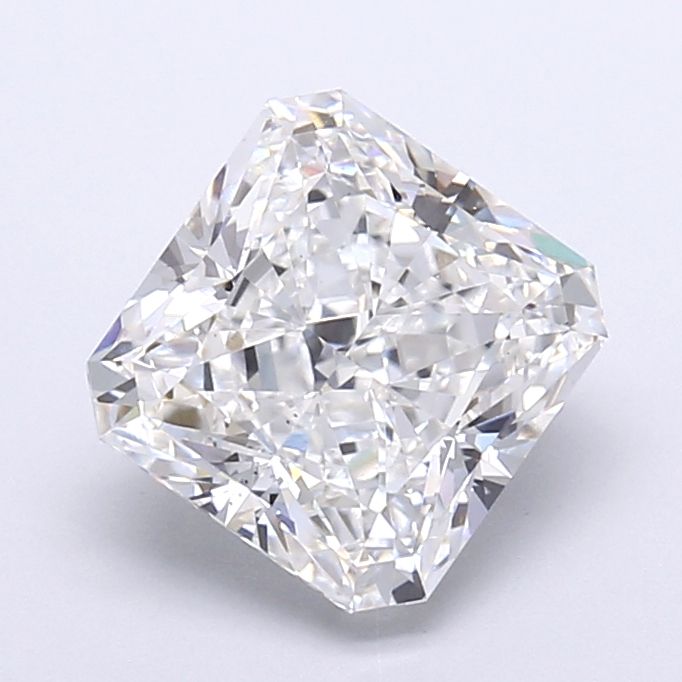 3.5 ct lab-grown Square radiant Diamond